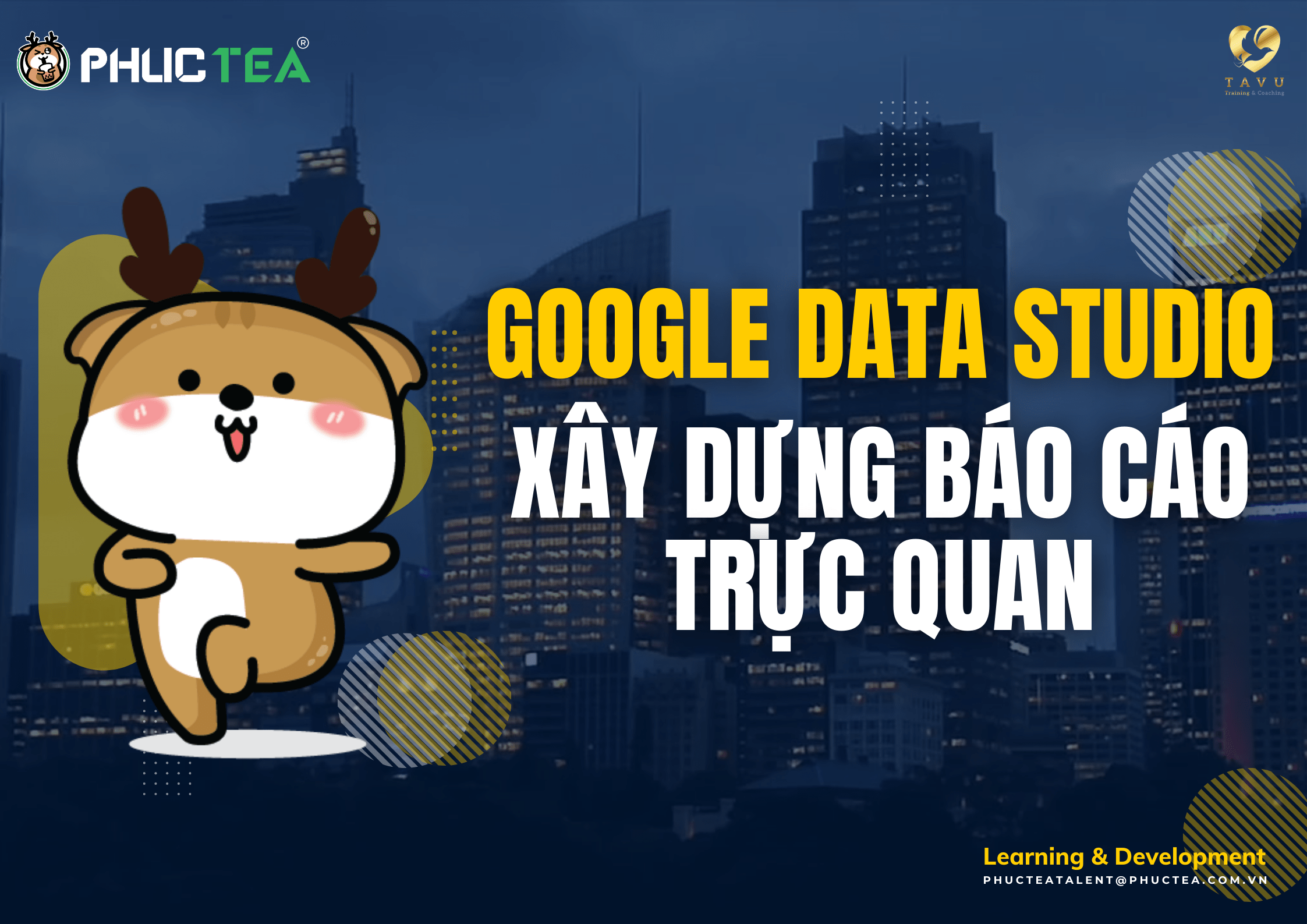 Google Data Studio - Xây dựng báo cáo trực quan